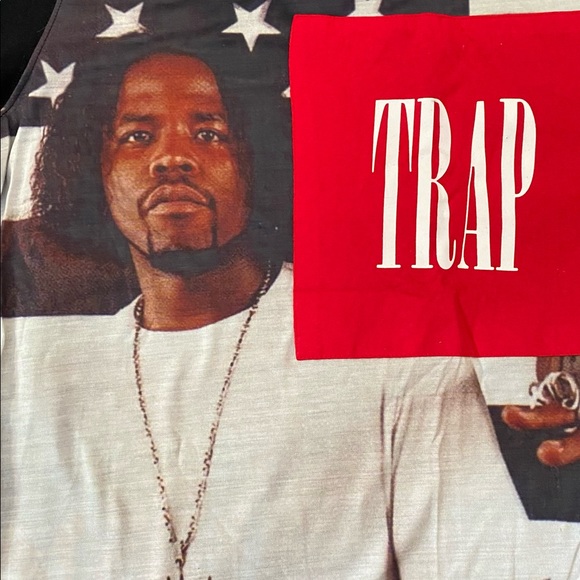 90’s VINTAGE-OutKast:Big Boi & Andre 3000 TRAP Smith & Graham Short Sleeve Shirt - Picture 1 of 5